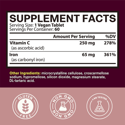 FerraBloom — Iron & Ferritin Support for Hair Loss & Fatigue