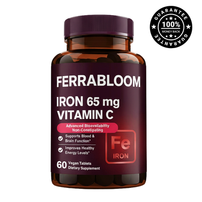 FerraBloom — Iron & Ferritin Support for Hair Loss & Fatigue