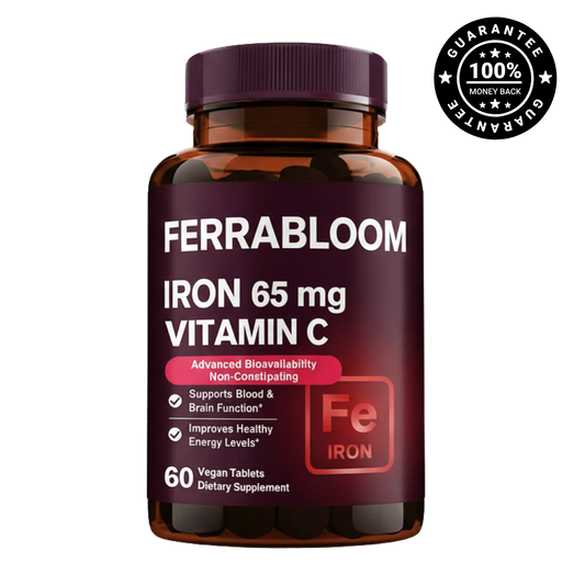 FerraBloom — Iron & Ferritin Support for Hair Loss & Fatigue