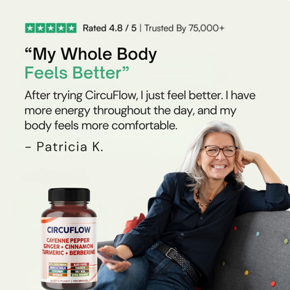 CircuFlow - Supports Healthy Circulation To Relieve Legs And Knees And Restore Daily Energy